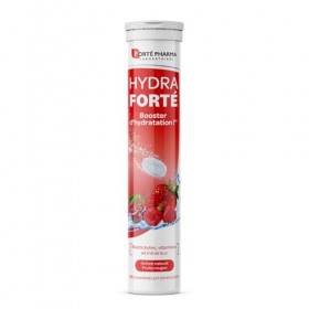 Forté Pharma - Hydra Forté Fruits rouges - Electrolyte hydratation - Vitamine C Magnesium, Minéraux - Sport, chaleur, voyage ...