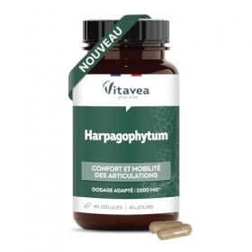Vitavea bien-être - Harpagophytum 2000 mg - Complément Alimentaire Articulations - Confort, Mobilité et Souplesse des Articul