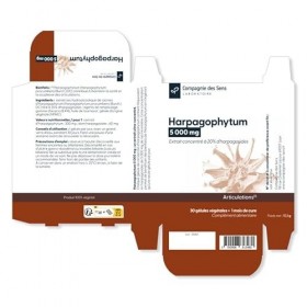 Harpagophytum 5 000 mg – Haute teneur en harpagosides – 1 mois de cure intensive Multi-minéraux