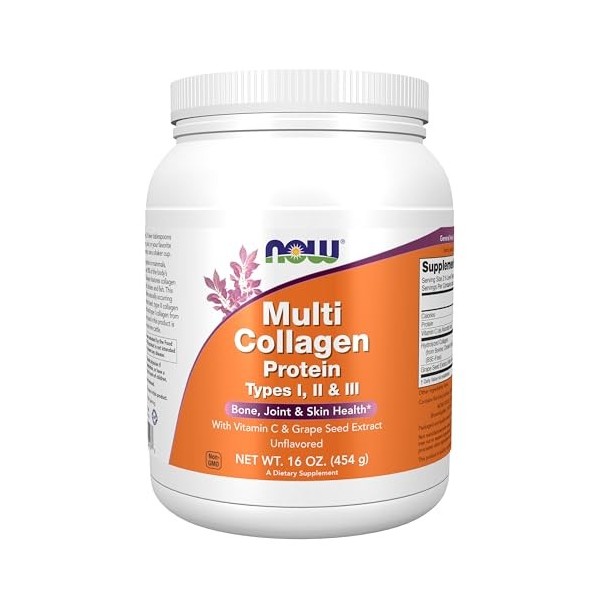 NOW Foods Multi Collagen Protein - 454g