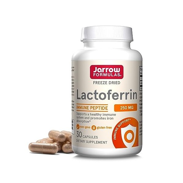 Jarrow Formulas Lactoferrin, 250mg - 30 caps