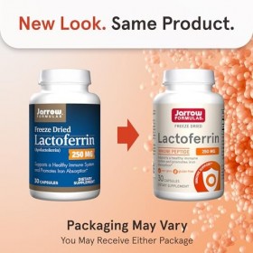Jarrow Formulas Lactoferrin, 250mg - 30 caps