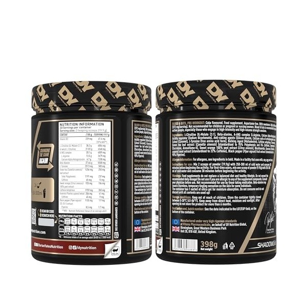 Dorian Yates Blood and Guts, Cola - 398g