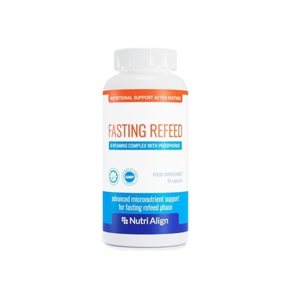 Nutri-Align Fasting Refeed Jeune Multivitamine Réalimentation | 30 Capsules Multi Vitamines Jeun Hommes et Femmes | Vitamine 