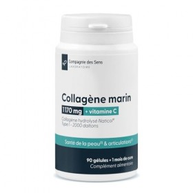 Collagène marin hydrolysé Naticol® 1170 mg - Type I - 2000 Daltons - Enrichi en vitamine C Multi-minéraux