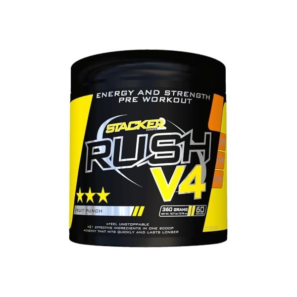 Stacker2 Europe Rush V4, Fruit Punch - 360g Multi-minéraux
