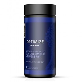 Nova Sea Atlantic Sea Cucumber + Blueberry Optimizer 60 Capsules