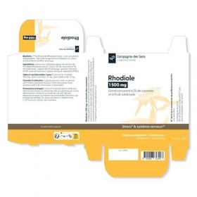 Rhodiole 1 500 mg – Ratio optimal entre rosavines et salidrosides – 1 mois de cure intensive Multi-minéraux