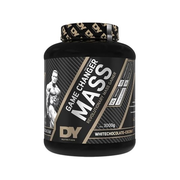 Dorian Yates Game Changer Mass, White Chocolate-Coconut - 3000g