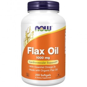 Flax Oil, 1000mg - 250 softgels Multi-minéraux