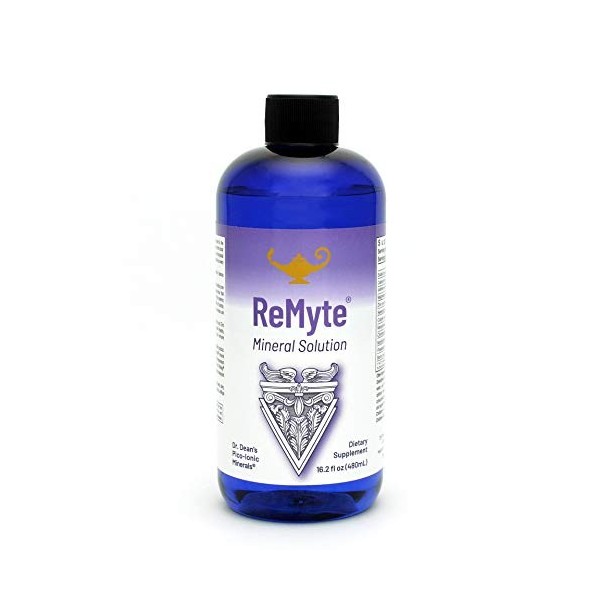 RnA ReSet – ReMyte solution minérale, Solution minérale liquide, Solution électrolytique liquide, Multiminéral de la Dr. Caro