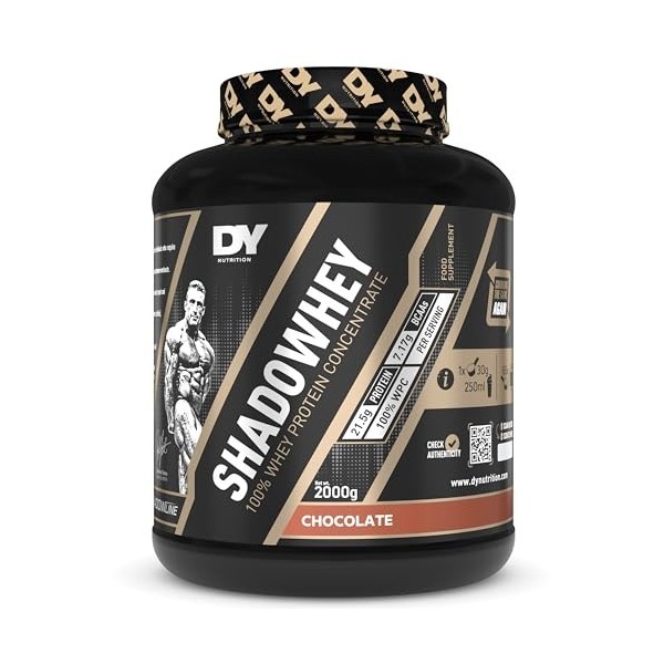 Dorian Yates ShadoWhey Concentrate, Chocolate - 2000g