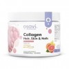 Osavi Collagen Hair, Skin & Nails – 150 g en poudre | Saveur citron & pamplemousse | Peptides VERISOL® pour la densité des ch