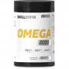 SKILL Nutrition Omega 2000-90 gélules | 2000 mg dhuile de poisson oméga-3 | 800 mg dEPA + 400 mg de DHA par portion | Ultra