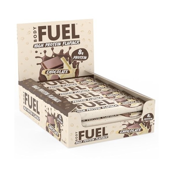Applied Nutrition Bodyfuel Flapjack, Chocolate - 12 x 40g Multi-minéraux