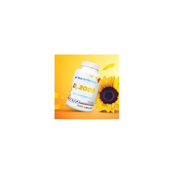 Allnutrition Vit D3 2000, 2000 IU - 200 caps