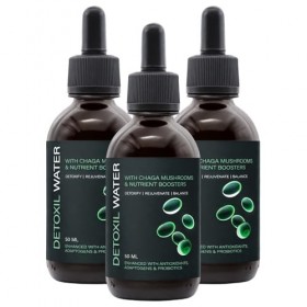 Detoxil Water – Gouttes pour le Nettoyage du Corps 50 ml 3 Multi-minéraux