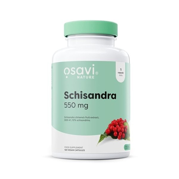 Osavi Schisandra, 550 mg - 120 vegan caps