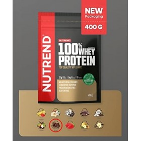 Nutrend 100% Whey Protein, Chocolate Brownies - 400g