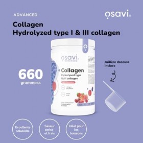 Osavi Collagen Hydrolysed Type I & III, Cherry & Strawberry - 660g
