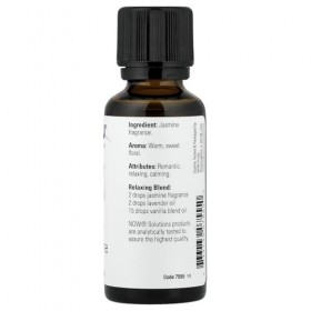 NOW Foods Essential Oil, Jasmine Oil - 30 ml.