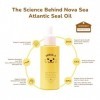 Nova Sea Atlantic Huile de Phoque – Oméga 3-6-9 Liquide DPA, EPA & DHA pour Peau, Cœur & Articulations 60 ML 