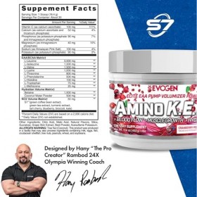 Evogen Amino K.E.M. EAA, Cranberry Pomegranate - 492g