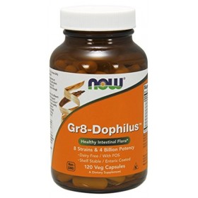 NOW Foods Gr8-Dophilus - 120 vcaps