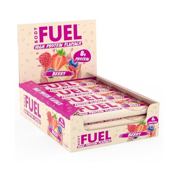 Applied Nutrition Bodyfuel Flapjack, Berry - 12 x 40g