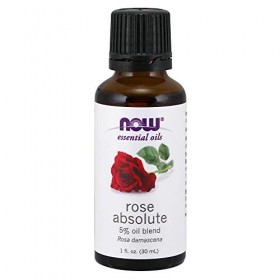 NOW Foods Essential Oil, Rose Absolute Oil - 30 ml.