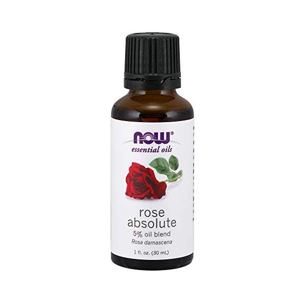 NOW Foods Essential Oil, Rose Absolute Oil - 30 ml.