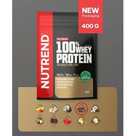 Nutrend 100% Whey Protein, Chocolate + Cocoa - 400g