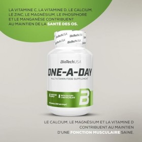 Biotech USA One a Day 100 Tablets Multi-minéraux