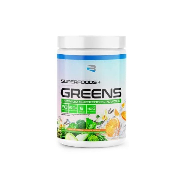 Believe Supplements Superfoods + Greens Strawberry Banana 300 g