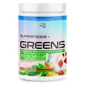 Believe Supplements Superfoods + Greens Strawberry Banana 300 g