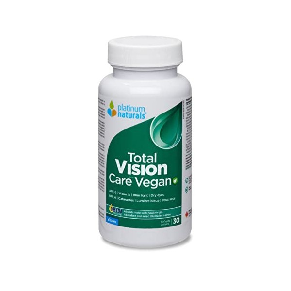 Platinum Naturals Total Vision Care Vegan 30 Capsules