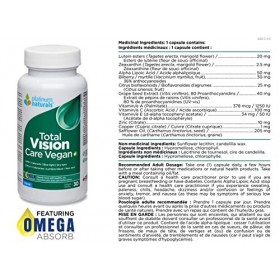 Platinum Naturals Total Vision Care Vegan 30 Capsules