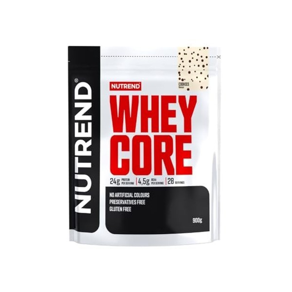 Nutrend Whey Core, Cookies - 900g