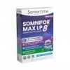 Santarome Bio – Somnifor Max LP 8h – Complément Sommeil Libération Prolongée – Mélatonine 1,9 mg – Endormissement et Sommeil 