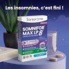 Santarome Bio – Somnifor Max LP 8h – Complément Sommeil Libération Prolongée – Mélatonine 1,9 mg – Endormissement et Sommeil 