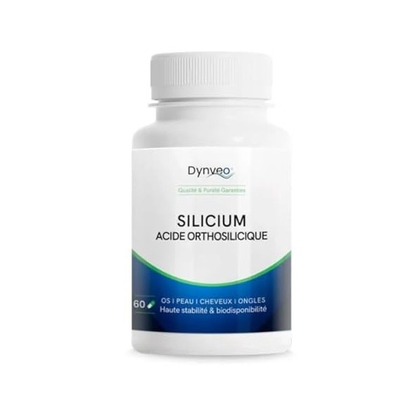 Silicium Acide Orthosilicique & Collagène - Breveté Prosagen Si® - Peau, Cheveux, Ongles & Articulations - Forme naturelle bi