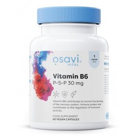 Osavi Vitamin B6 - P-5-P, 30mg - 60 vegan caps