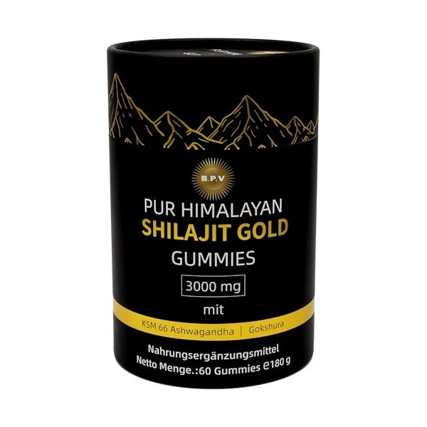 Gummies Shilajit Gold - hautement dosé