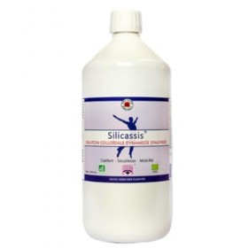 SILICASSIS BIO Slilicium organique 1 litre Solution colloïdale dynamisée et spagyrisée Vecteur Energy