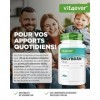 Molybdène - 150 µg - 365 comprimés par 12 mois - Molybdate de sodium pur - Oligo-élément essentiel - Hautement dosé - Vegan