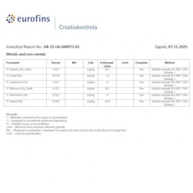Ormus avec Or 24K - 100 ml | Orme concentré | Minéraux atomiques | Analyse effectuée par un laboratoire tiers | Heiltropfen®