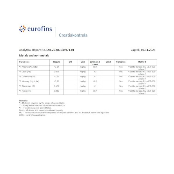 Ormus avec Or 24K - 100 ml | Orme concentré | Minéraux atomiques | Analyse effectuée par un laboratoire tiers | Heiltropfen®