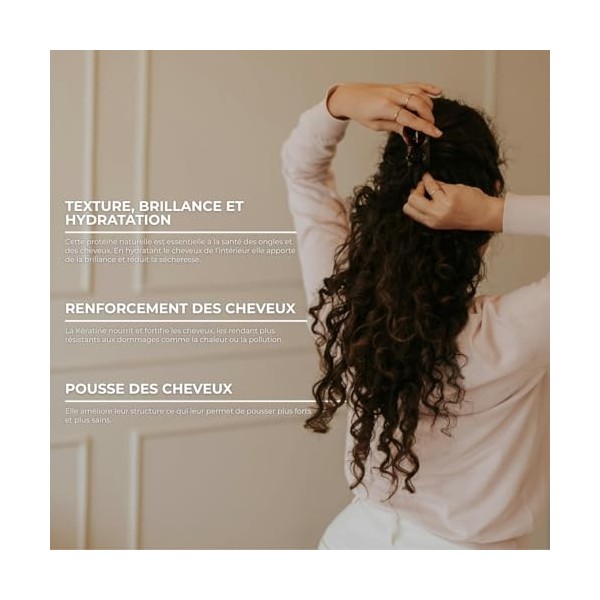 Kératine concentrée - 60 gélules - 500mg