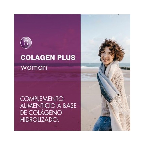 COLAGEN PLUS WOMAN 300gr. – produit spécialisé pour un usage quotidien, poids 300 g, peut être utilisé régulièrement selon le