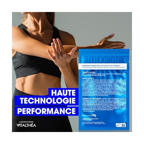 ARTHROPHYTOL GÉLULES I FORMULE EXCLUSIVE Harpagophytum + Ingrédient Breveté + Vitamine + Oligo-élément I RÉSULTATS PROUVÉS I ...